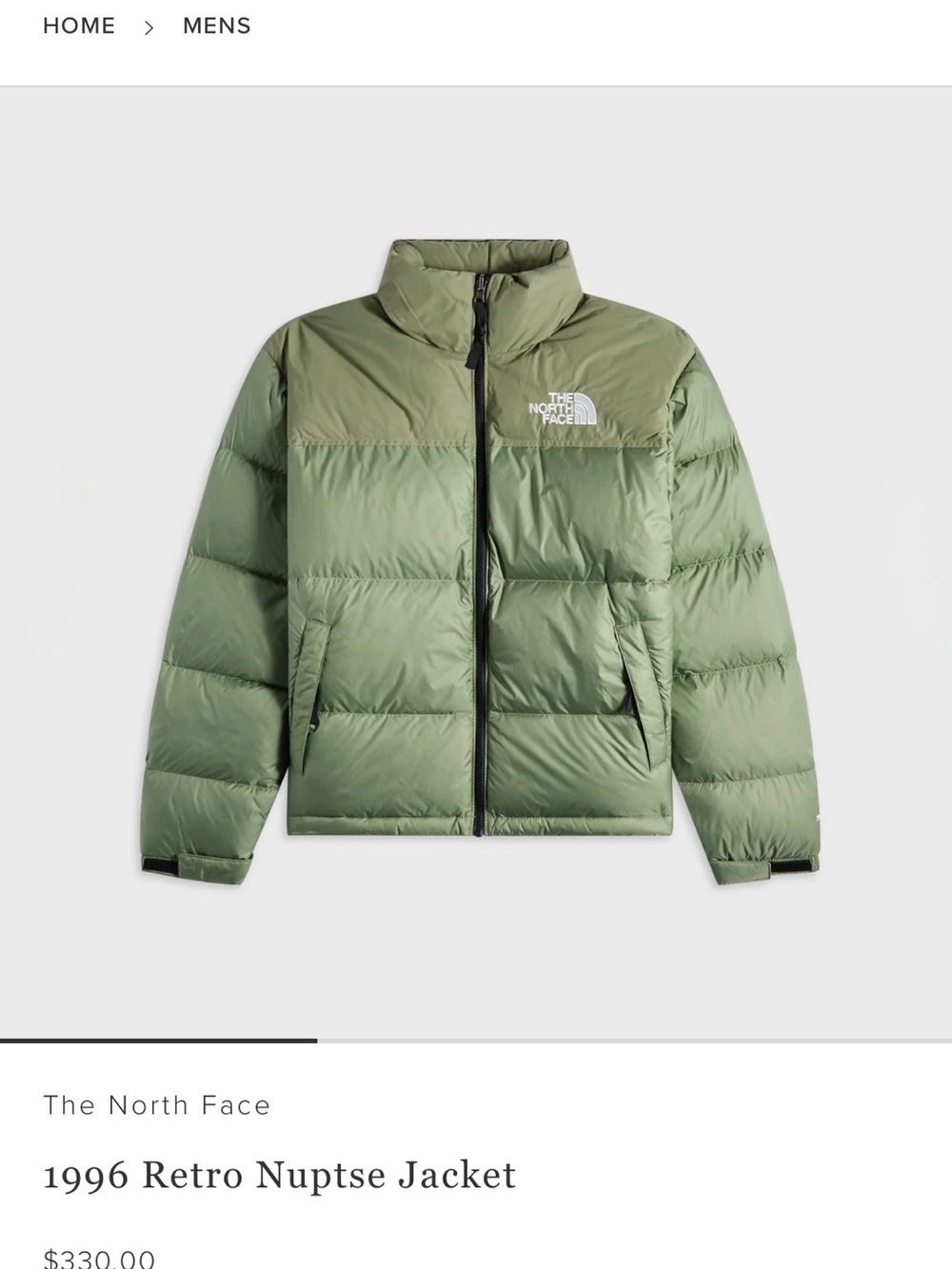 The North Face 1996 Retro Nuptse Jacket - Bark Mist